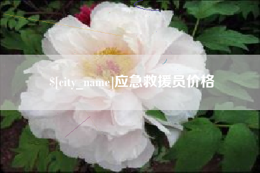 湘西应急救援员价格