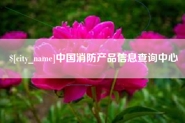 湘西中国消防产品信息查询中心