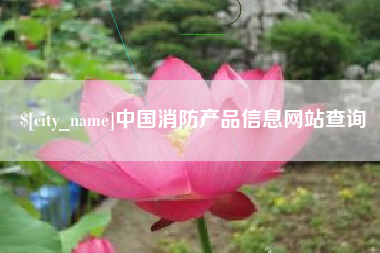 湘西中国消防产品信息网站查询