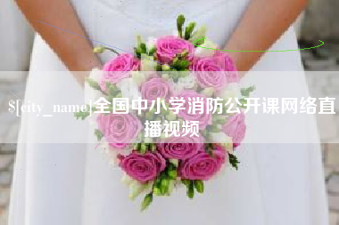 湘西全国中小学消防公开课网络直播视频