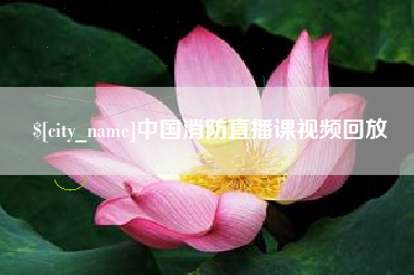 湘西中国消防直播课视频回放