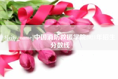 湘西中国消防救援学院2021年招生分数线