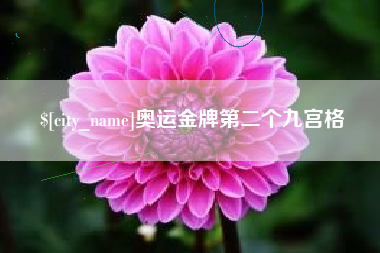 湘西奥运金牌第二个九宫格